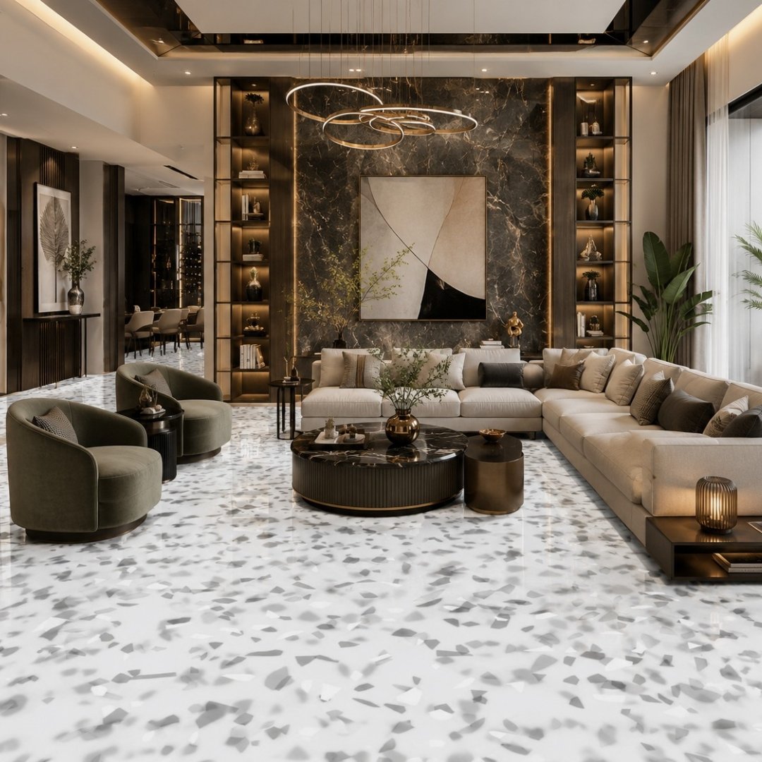 AL Simstone Grey Marble & Stone - My Home Studio